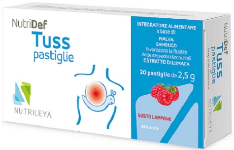 NUTRIDEF TUSS 20 PASTIGLIE LAMPONE - pharmaonline24.it