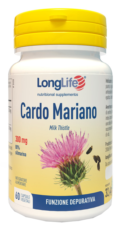 LONGLIFE CARDO MARIANO 60 CAPSULE - pharmaonline24.it