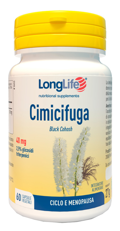 LONGLIFE CIMICIFUGA 60 CAPSULE - pharmaonline24.it