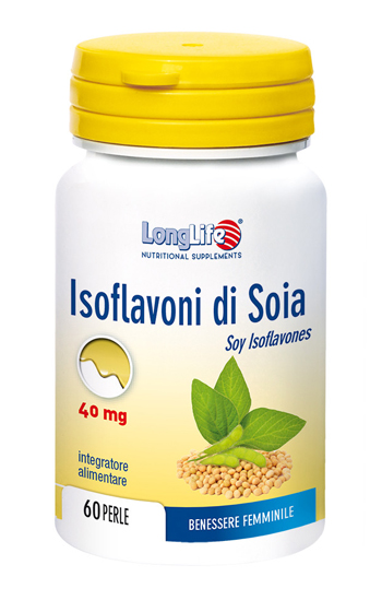 LONGLIFE ISOFLAVONI SOIA 60 PERLE - pharmaonline24.it