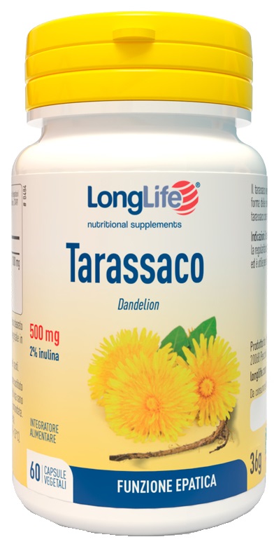 LONGLIFE TARASSACO 60 CAPSULE - pharmaonline24.it