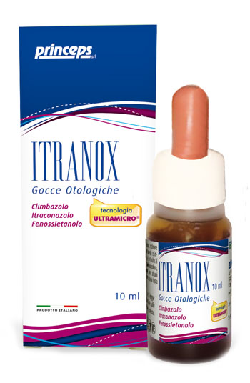 ITRANOX GOCCE OTOLOGICHE 10 ML - pharmaonline24.it