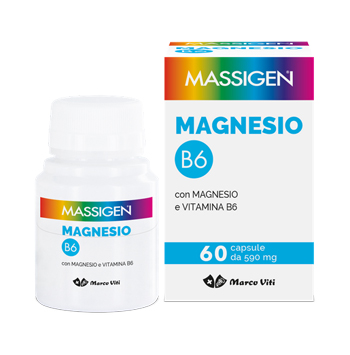 MASSIGEN MAGNESIO B6 60 CAPSULE - pharmaonline24.it