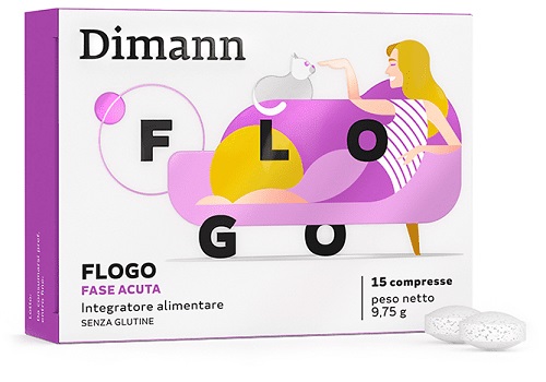 DIMANN FLOGO 15 COMPRESSE - pharmaonline24.it