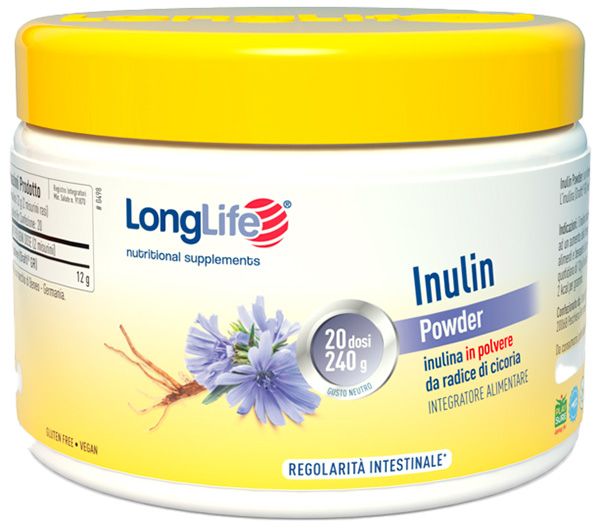 LONGLIFE INULINA POWDER 240 G - pharmaonline24.it