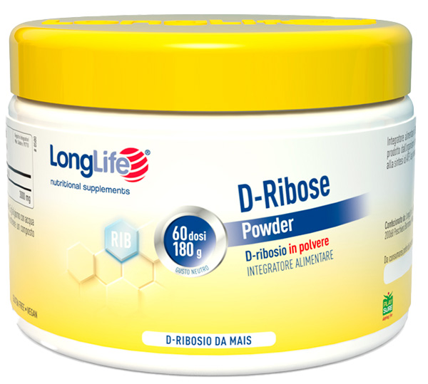 LONGLIFE D-RIBOSE POWDER 180 G - pharmaonline24.it