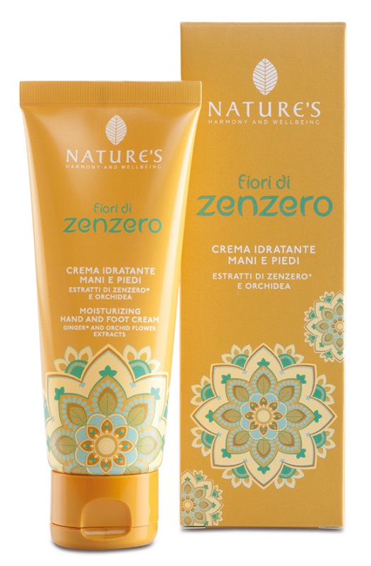 NATURE'S FIORI DI ZENZERO CREMA IDRATANTE MANI E PIEDI 75 ML - pharmaonline24.it