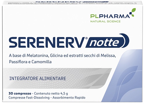 SERENERV NOTTE 30 COMPRESSE - pharmaonline24.it