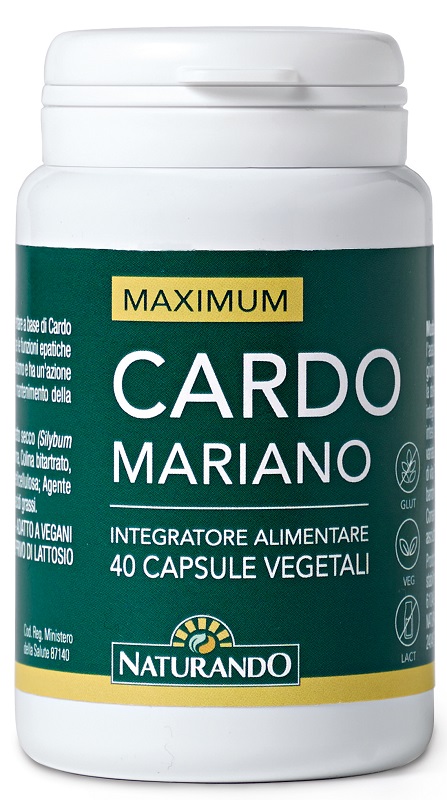 MAXIMUM CARDO MARIANO 40 CAPSULE - pharmaonline24.it