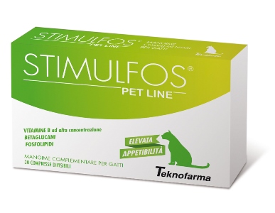 STIMULFOS PET LINE GATTO MANGIME COMPLEMENTARE SCATOLA 30 COMPRESSE - pharmaonline24.it