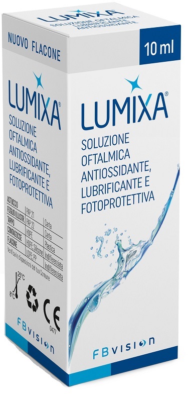 LUMIXA SOLUZIONE OFTALMICA LUBRIFICANTE ANTIOSSIDANTE 10 ML - pharmaonline24.it