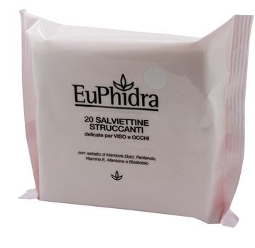 EUPHIDRA SALVIETTINE STRUCCANTI 20 PEZZI - pharmaonline24.it