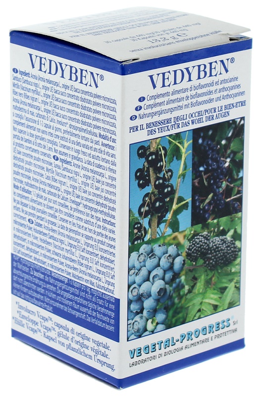 VEDYBEN SUCCO CONCENTRATO BACCHE 30 CAPSULE - pharmaonline24.it