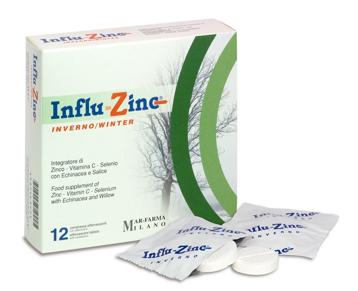 INFLUZINC INVERNO 12 COMPRESSE EFFERVESCENTI - pharmaonline24.it