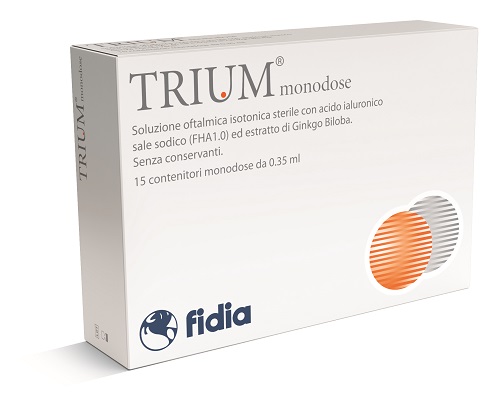 TRIUM MONODOSE GOCCE OCULARI 15 FLACONCINI - pharmaonline24.it