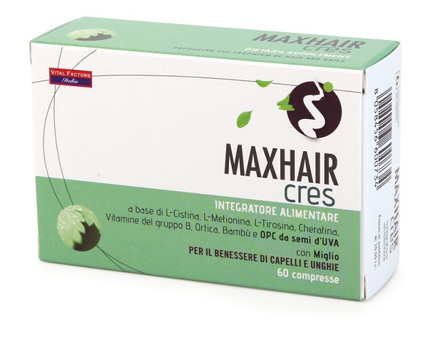 MAX HAIR CRES 60 COMPRESSE - pharmaonline24.it