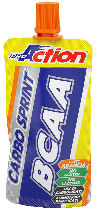 PROACTION CARBO SPRINT ENDURANCE BCAA ALL'ARANCIA 50 ML - pharmaonline24.it