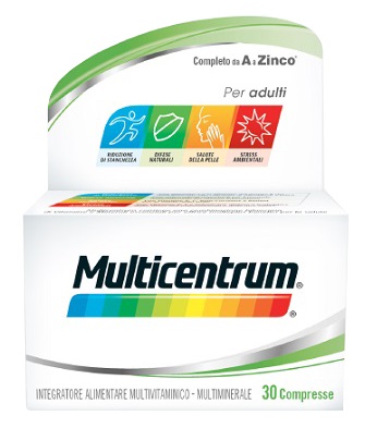 MULTICENTRUM ADULTI EFFERVESCENTE 30 COMPRESSE - pharmaonline24.it