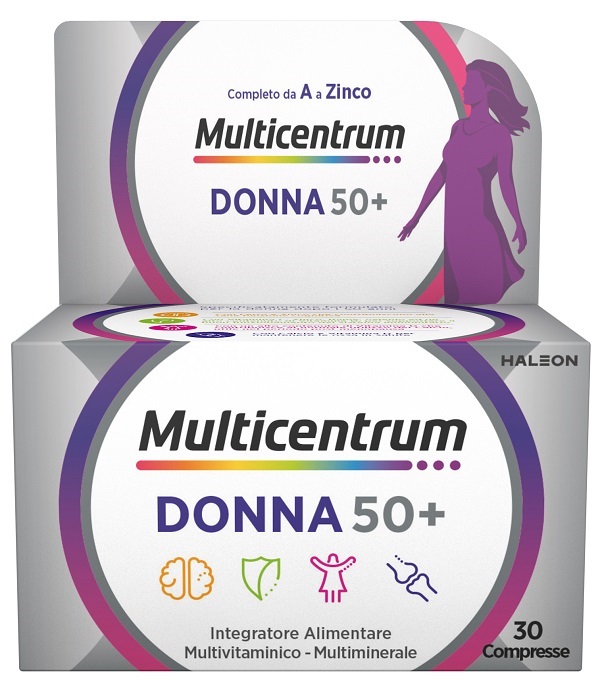 MULTICENTRUM DONNA 50+ 30 COMPRESSE - pharmaonline24.it