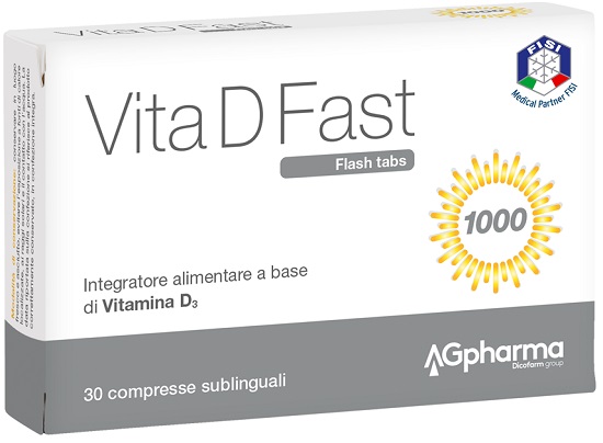 VITA D FAST 30 COMPRESSE - pharmaonline24.it
