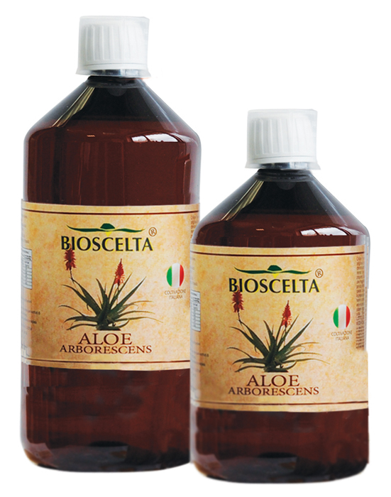 RAIHUEN ALOE ARBORESCENS PURO SUCCO BIOSCELTA 1000 ML - pharmaonline24.it