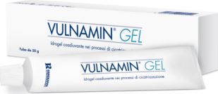 VULNAMIN MEDICAZIONE INTERATTIVA IN GEL A BASE DI AMINOACIDICOSTITUTIVI DEL COLLAGENE E SODIO JALURONATO TUBO 50 G - pharmaonline24.it