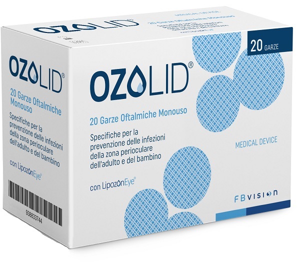 GARZA OZOLID OFTALMICA TNT CON OLIO OZONIZZATO IN FOSFOLIPIDI LIPOZONEYE 20 PEZZI - pharmaonline24.it