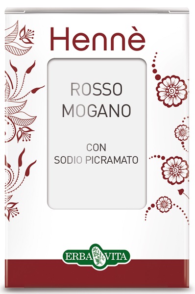 HENNE COLORANTE CAPELLI ROSSO MOGANO 100 G - pharmaonline24.it
