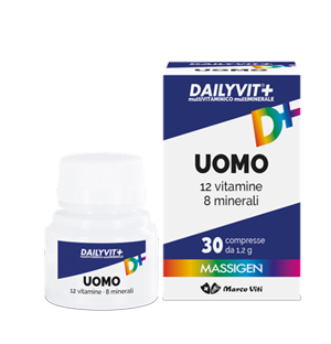 MASSIGEN UOMO MULTIVITAMINICO E MULTIMINERALE 30 COMPRESSE RIVESTITE - pharmaonline24.it