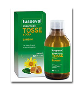 TUSSEVAL SCIROPPO TOSSE BAMBINI 200 ML - pharmaonline24.it