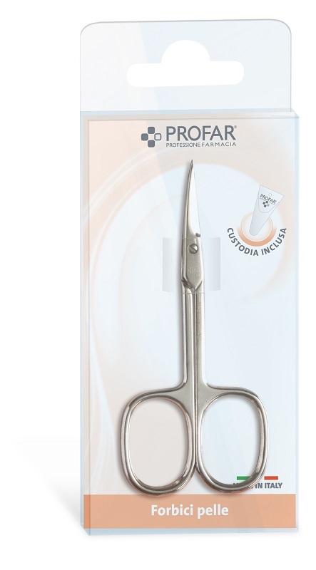PROFAR FORBICINE PELLI PUNTA CURVA - pharmaonline24.it