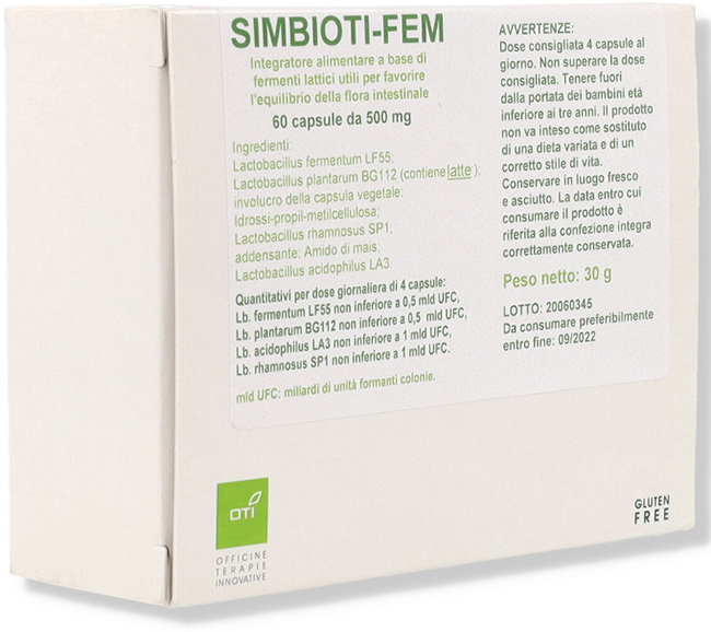 SIMBIOTI FEM 60 CAPSULE - pharmaonline24.it