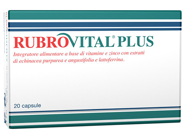 RUBROVITAL PLUS 20 CAPSULE - pharmaonline24.it