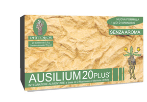 PHITOKOS AUSILIUM 20 PLUS SENZA AROMA 20 BUSTINE - pharmaonline24.it