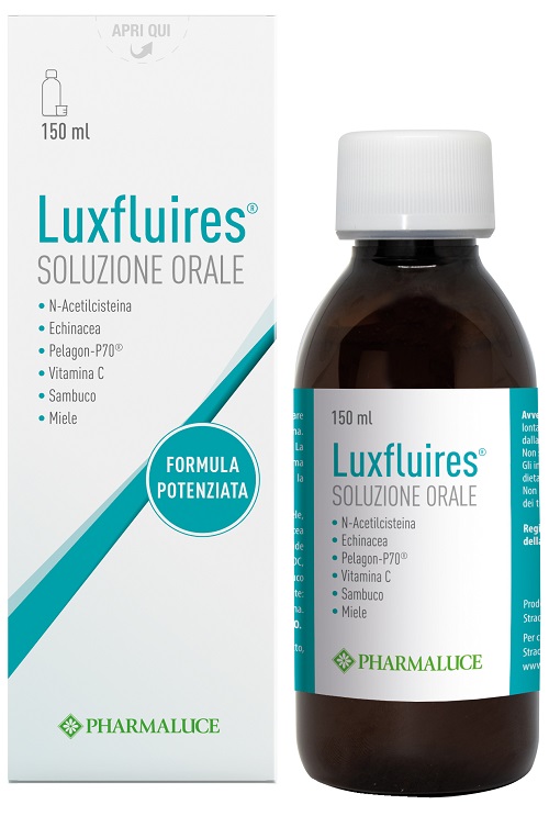 LUXFLUIRES SOLUZIONE ORALE 150 ML - pharmaonline24.it