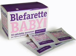 BLEFARETTE BABY SALVIETTINE OCULARI MEDICATE MONOUSO 30 PEZZI - pharmaonline24.it