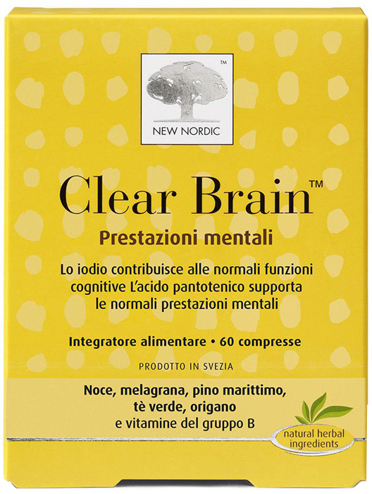 CLEAR BRAIN 60 COMPRESSE - pharmaonline24.it