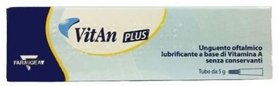 UNGUENTO OFTALMICO LUBRIFICANTE VITAN PLUS 5 G - pharmaonline24.it