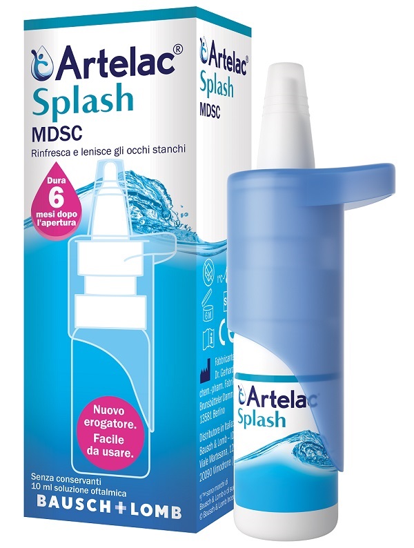 ARTELAC SPLASH MULTIDOSE GOCCE OCULARI FLACONE 10 ML - pharmaonline24.it