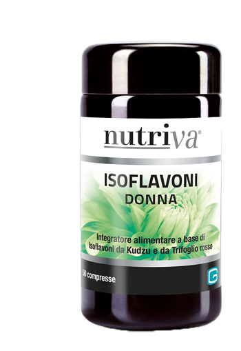 NUTRIVA ISOFLAVONI DONNA 50 COMPRESSE - pharmaonline24.it