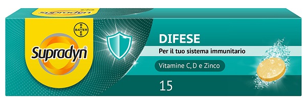 SUPRADYN DIFESE 15 COMPRESSE EFFERVESCENTI - pharmaonline24.it