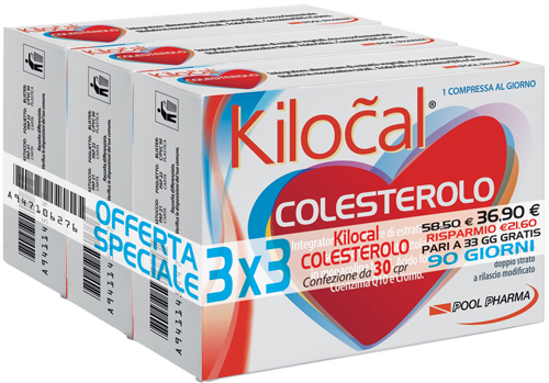 KILOCAL COLESTEROLO 30 COMPRESSE - pharmaonline24.it