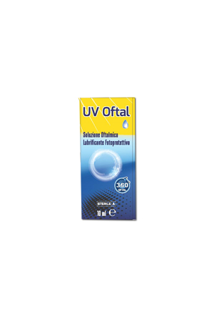 UV OFTAL SOLUZIONE OFTALMICA LUBRIFICANTE FOTOPROTETTIVA 10 ML - pharmaonline24.it