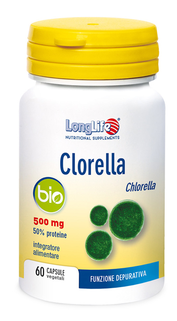LONGLIFE CLORELLA BIO 60 CAPSULE VEGETALI - pharmaonline24.it