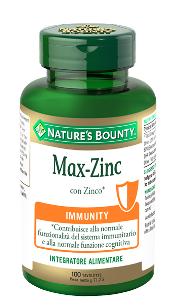 MAX ZINC 100 TAVOLETTE - pharmaonline24.it