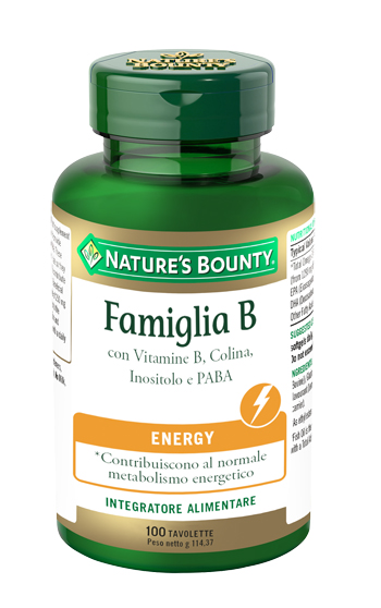 FAMIGLIA B 100 TAVOLETTE - pharmaonline24.it