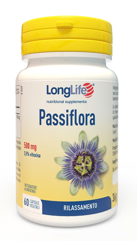 LONGLIFE PASSIFLORA 60 CAPSULE VEGETALI - pharmaonline24.it