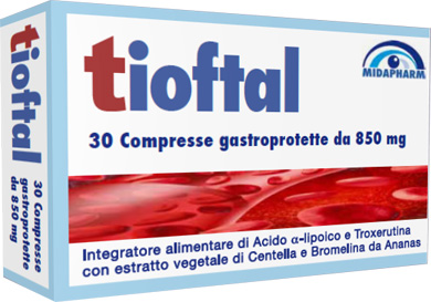 TIOFTAL 30 COMPRESSE GASTROPROTETTE - pharmaonline24.it