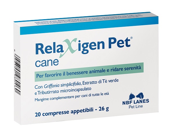 RELAXIGEN PET CANE BLISTER 20 COMPRESSE APPETIBILI - pharmaonline24.it
