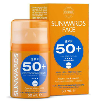SUNWARDS FACE CREAM SPF 50+ 50 ML - pharmaonline24.it